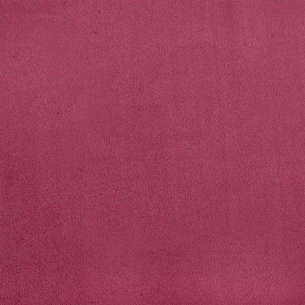 Back Cushion Burgundy 180 X 50 Cm Cord Fabric