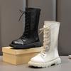 Mädchensandale, Kinderschuhe, Kinderschuhe, Flache Schuhe, Lange Stiefel