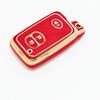 Gold Edge Tpu Auto Keyless Shell Fob Holder For Lexus Lc 200 Car Key Case For Toyota Prius 30 Alpha Aqua Land Cruiser Auris