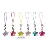 Five-Pointed Star Resin Pendants Tags for DIY Jewelry Making Keychain Crafts