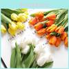 Tulipa Gesneriana Artificial Flower Home Decor Wedding Bouquets For Photography And Events