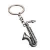 Musician Keychain Pendant Decorative 3D Design Bag Hanging Pendant Miniature Instrument Shape Key Holder Bag Charm