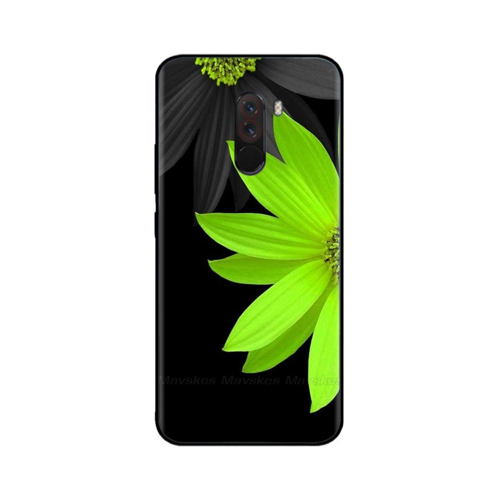 Phone Case For Xiaomi Pocophone F1 Global Case Pocofone F1 Silicone Soft TPU Back Cover For Xiomi Poco F1 Case Black Bumper