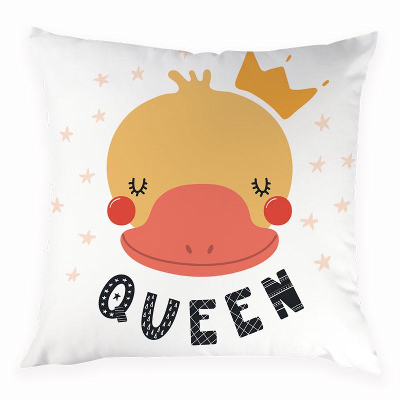 Bedroom Living Room Sofa Pillow Cover Decorative   Home Decor Cartoon Duck Animal Cushion