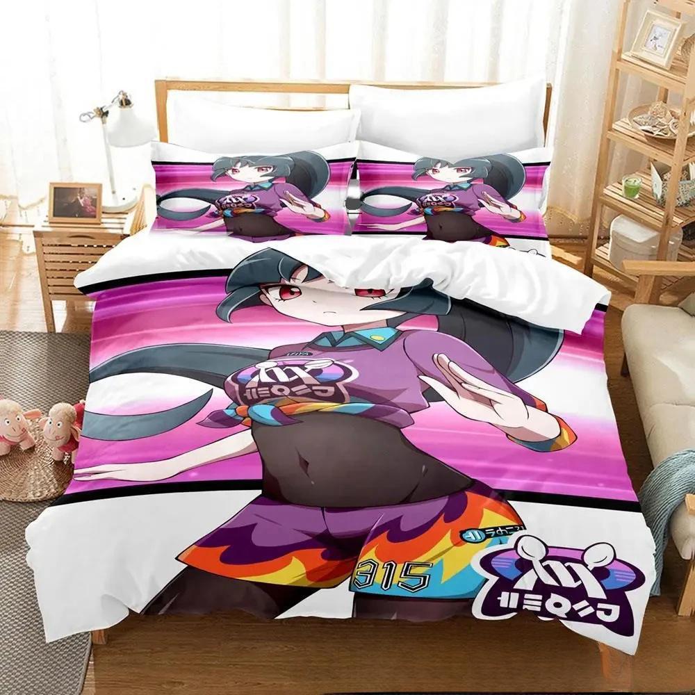 3D Print Anime Marnie Bedding Set Duvet Cover Bed Set Quilt Cover Pillowcase Comforter King Queen Size Boys Adult Home Textiles