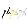 Couple Wedding Cuff Opening Punk Finger Loop Circle Woman Man Girls Lady Jewelry Anti-allergy