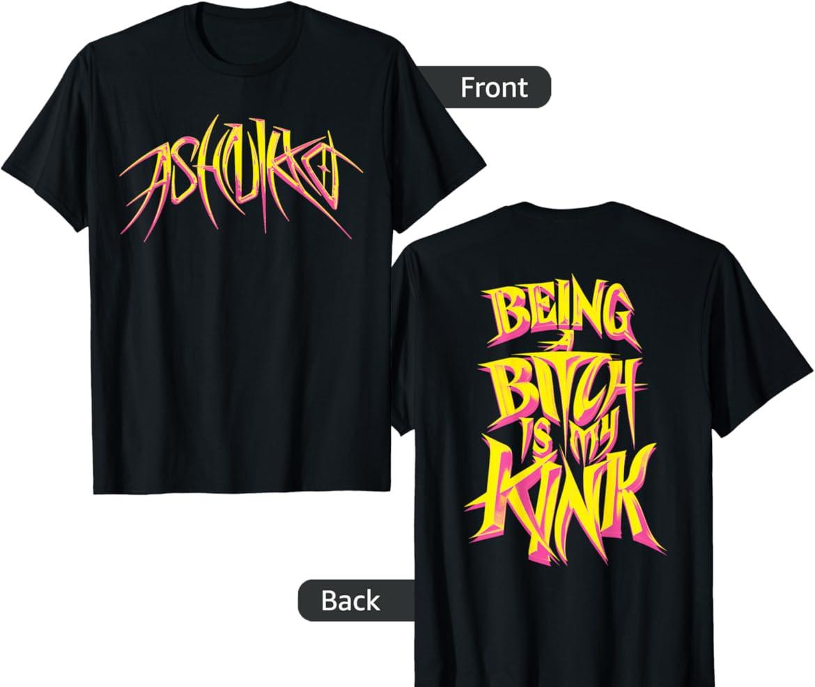 Ashnikko band 2 sides black T-shirt All sizes 1F2838 XXXL