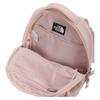 The North Face Einfacher Vielseitiger Logo-Bestickter Nylon-Mini-Rucksack Unisex-Rucksack Rosa NM2DS07C
