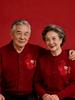 2026 Autumn/Winter Fine Wool Horse Embroidery Cardigan for Middle-aged & Elderly