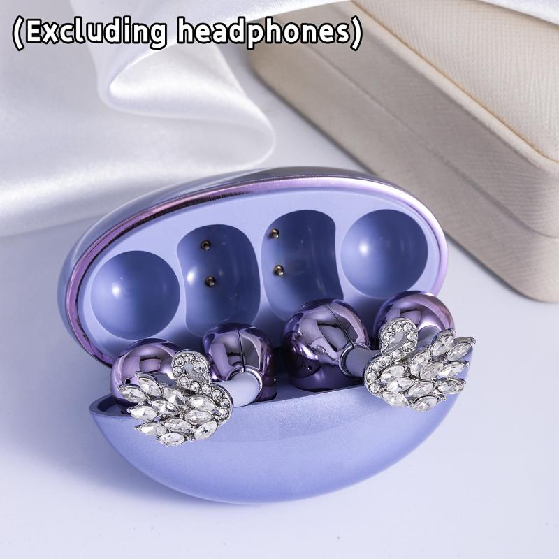 1Pair Personalized Earphone Bling Ear Clip Accessories Star Butterfly Earphone Buckle Versatile Adornment
