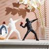 Banksy Sculptures Flower Thrower Statue Bomber Home Decoration Desk Accessories Collectible Figurine Decorative Interior