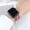 Silicone Strap For Apple Watch Series 11 10 9 8 7 6 5 4 3 For Iwatch Ultra 3/2 49mm 46mm 42mm 45-44-42-41-40-38mm Butterfly Woma