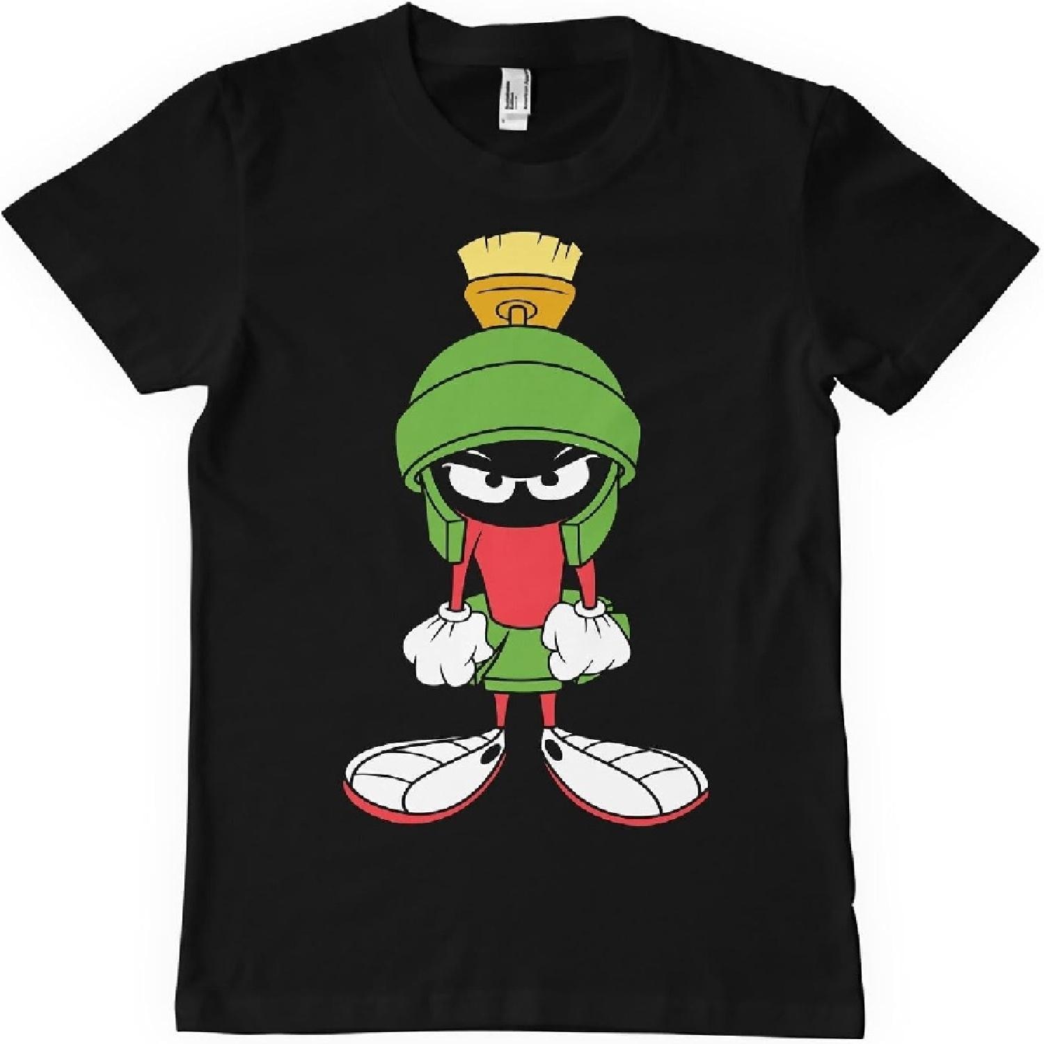 Officially Licensed Marvin The Martian Attitude Mens T-Shirt (Black), XXXXX-Large S
