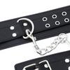 Adjustable PU Handcuffs & Ankle Cuffs - Adult SM Bondage Foreplay Toys