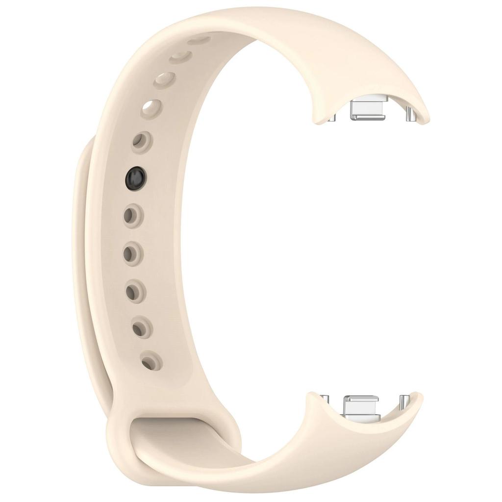 Official Silicone Strap For Xiaomi Mi Band 11 10 9 8 Sport Metal Button Bracelet Wristband For Miband 9 8 Replacement Accessories Belt