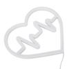 Heart Shaped LED Neon Sign Romantic Neon Light USB Battery Powered for Bedroom Wedding Proposal Party Decoration Pink