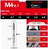 Spiral Tip Cobalt Machine Tap for Stainless Steel, M3-M16