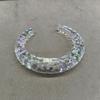 Symphony acrylic geometric irregular bracelet fashion versatile bracelet personality niche design sense jewelry women
