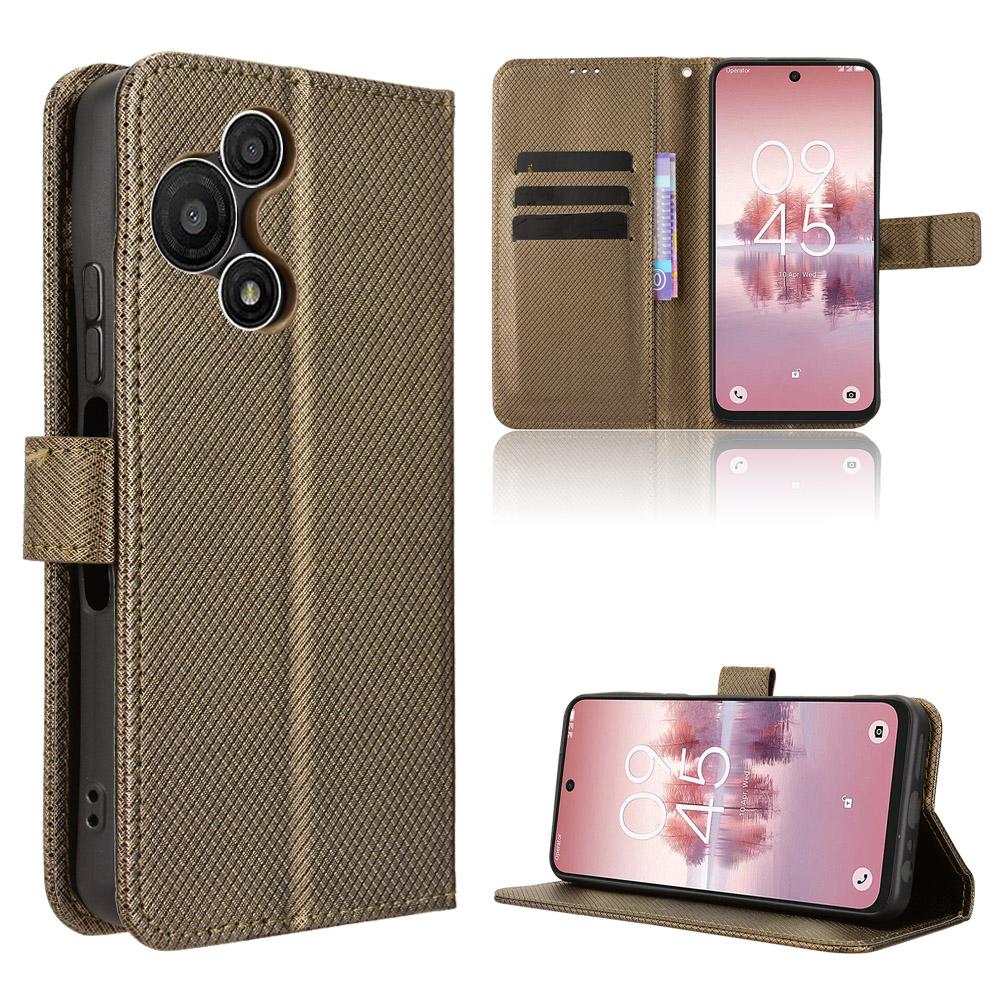 Flip Cover for TCL 60 SE NxtPaper PU Leather Full-Body Protection With [RFID Blocking] Shockproof Durable Retro Phone Case