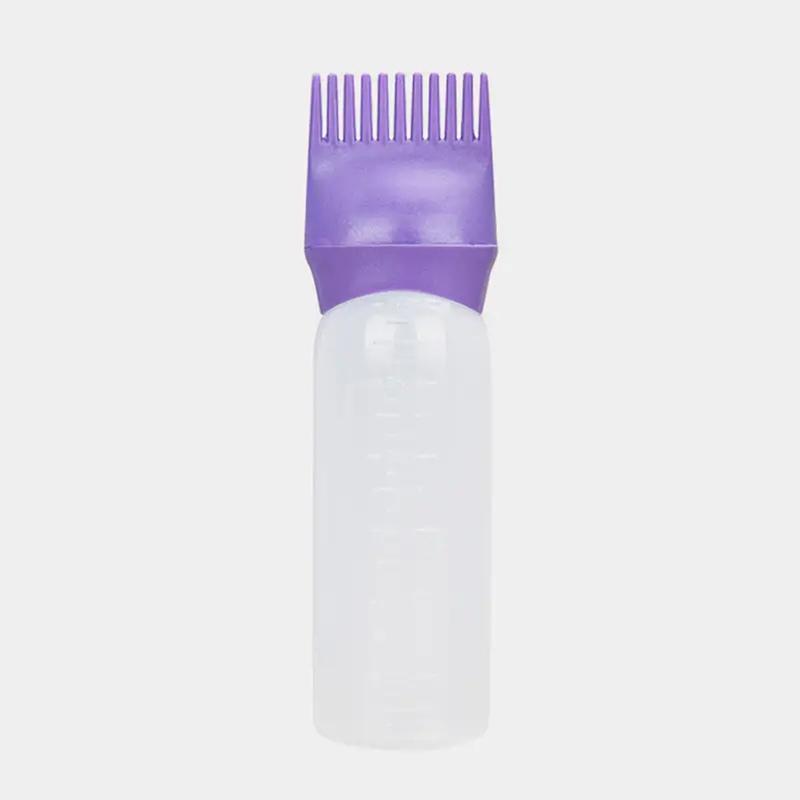 120ml Haarfärbemittelflasche mit Applikatorbürste Salon Haarfärbemittel Färbeflaschen