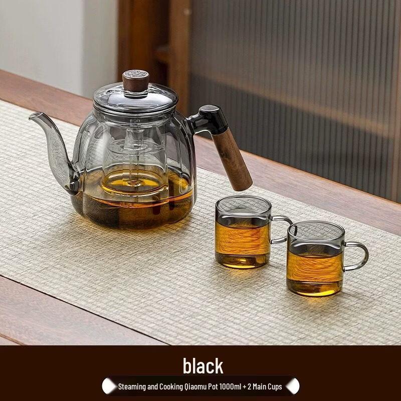 ZISIZ 2025 High-Temperature Resistant Glass Teapot