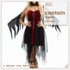 Halloween Adult Costume Vampire Angel Dress Demon Witch Dark Goth Sexy Hottie Stage Dress