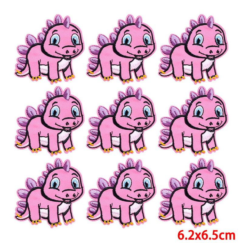 10 pezzi/lotto toppa da ricamo all'ingrosso termoadesiva sulle toppe per abbigliamento toppe su vestiti giacche decorazioni applique forniture per cucire