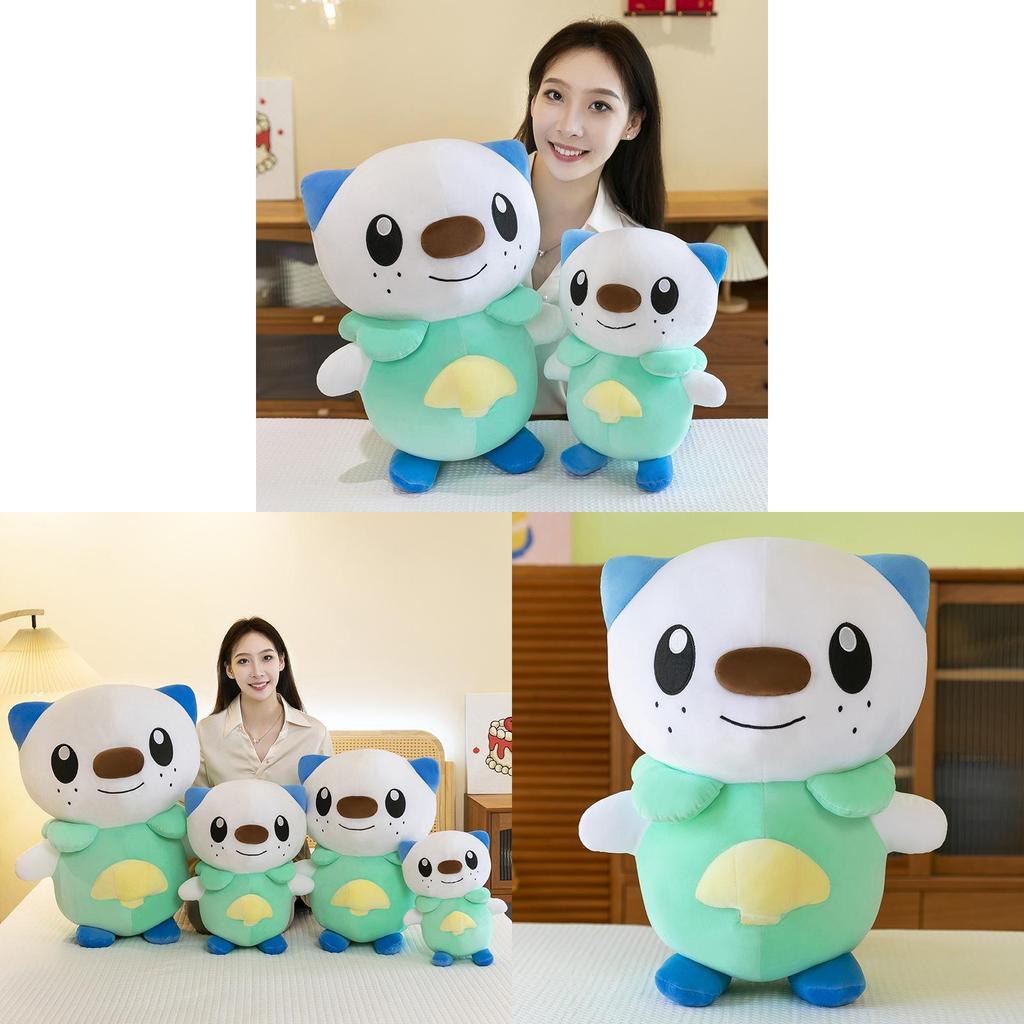 Water Otter Plush Toy Cartoon Collectible With Pp Cotton For Kids And Giftgiving