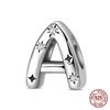 Original Charms Copper Fashion 26 Letters A-Z Charms Beads Fits 3Mm Original Bracelet For Women Diy Jewelry Gifts New In