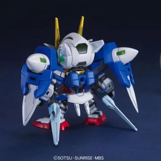 BANDAI SPIRITS SD Gundam BB Senshi 316 Mobile Suit Gundam 00 Double O Gundam Pre-Colored Plastic Model