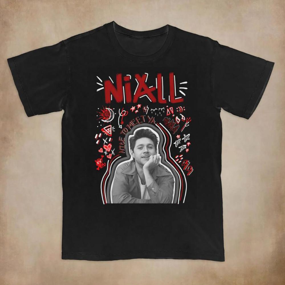 Niall Horan Nice To Meet Ya Tour Unisex Cotton T-Shirt Full Size S-2345XL SB302 Unisex T-Shirt L