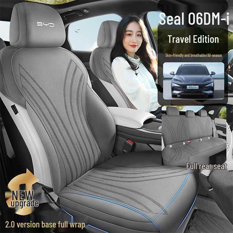 2026 BYD Seal 06 Wagon Suede Saddle Pad Half-Wrapped Seat Cushion