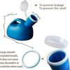 Men’s Portable Urinal 2000ml with Leak-Proof Lid - Lightweight Bedside/Travel Design for Elderly & Camping (Wide Base, Easy Clean)_CD
