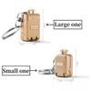 Suitcase Shape Mini Nail Clipper Stainless Steel Manicure Tool Foldable Fingernail Clipper  Men