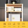 Mobile Multi-Layer Printer & Office Storage Rack with Wheels