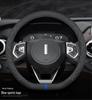 Suede Steering Wheel Cover for WEY Weipai VV5 VV6 VV7GT, Tank 300 - Genuine Leather Grip