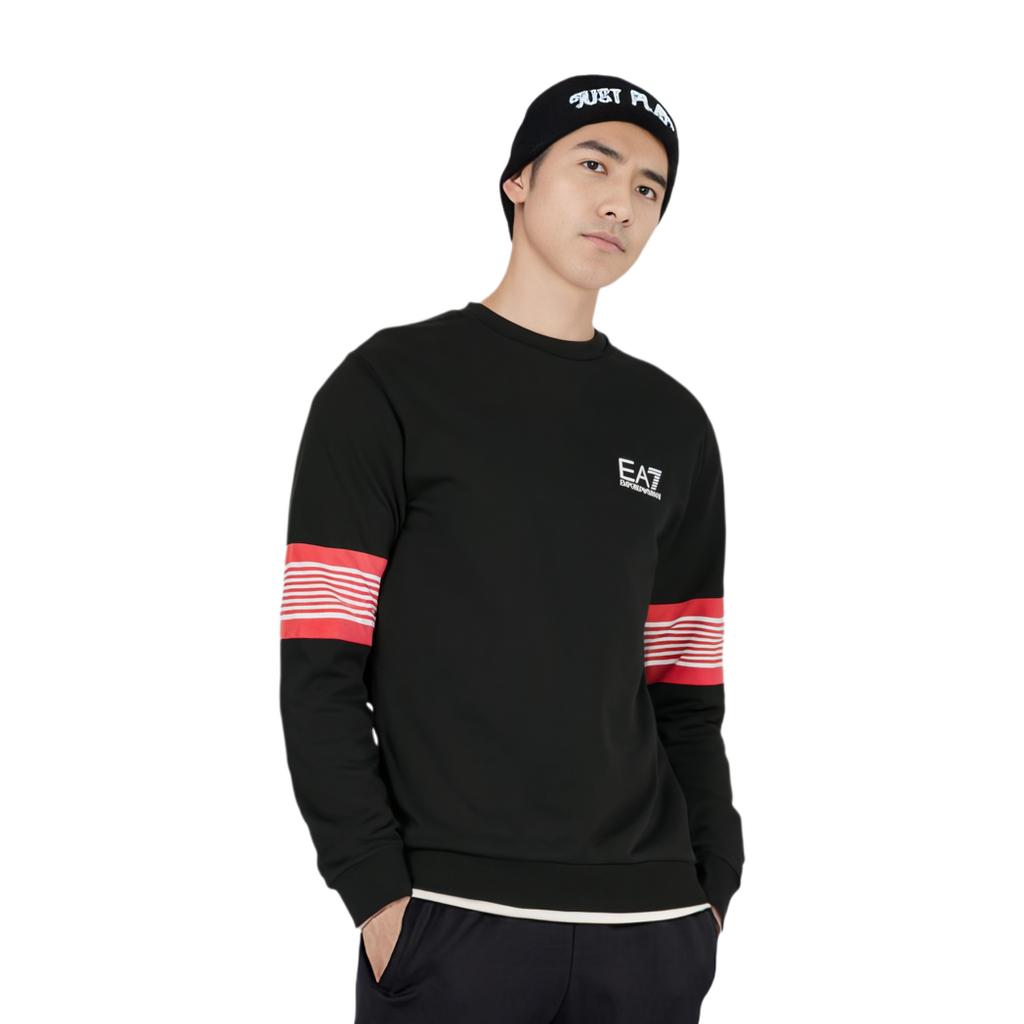 EMPORIO ARMANI EA7 Sweatshirt Men's Black 6RPM56-PJ07Z-1200
