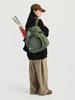 Unisex Sports Backpack: Tennis & Badminton Bag with Dry/Wet Separation, Large Capacity, and Independent Shoe Compartment.