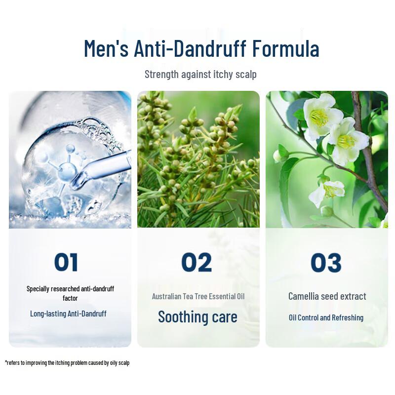 ADOF Oil Control Shampoo & Men's Shower Gel Set