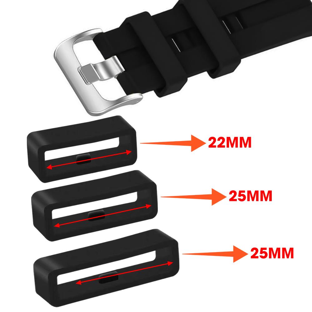 Replacement Fastener Rings for Garmin Forerunner 235 745 735XT Fenix 7 6 5 7x 6x Smartwatch Bands Connector Secure Holders Loop 3
