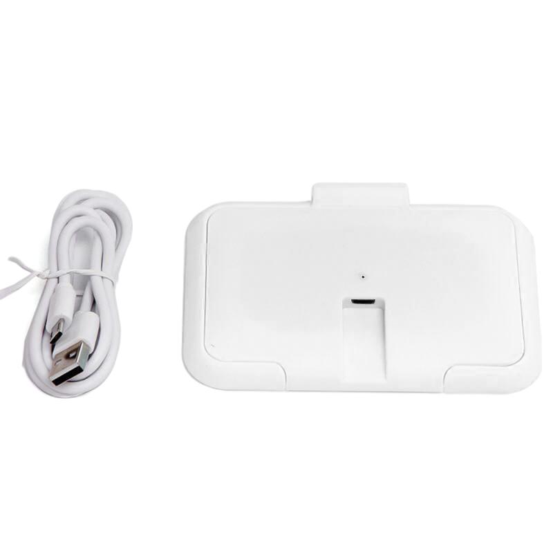 Baby Wipe Warmer Portable Baby Wet Wipes Warmer Heater USB Powered Perfect for Traveling Baby Portable Wipe Warmer