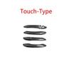 For Hyundai Tucson NX4 -2026 Car Tuning Carbon Fiber Exterior Door Handles Cover Trim Accessories LHD