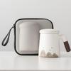 Yipan Ceramic Filter Mug with Lid & Portable Bag