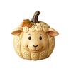 Farm Animal Pumpkin Resin Figurine Statue for Home Decor