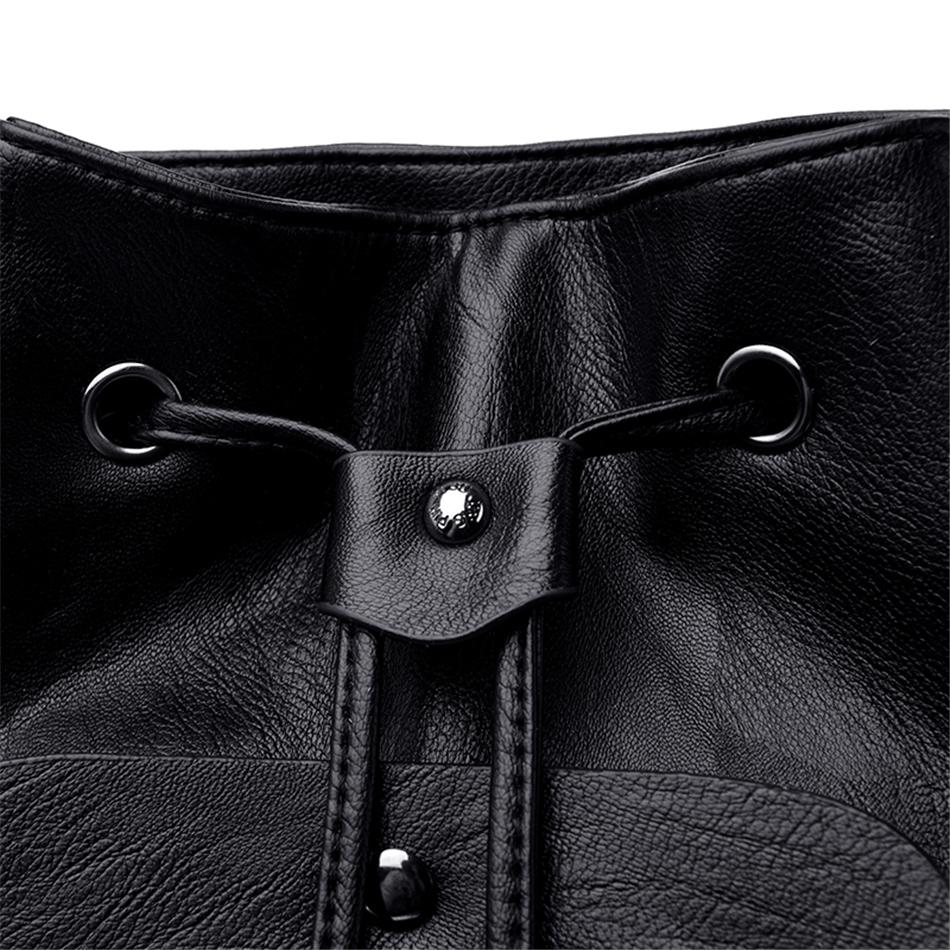 Bagpack Luxus Frauen Rucksack Weiche Leder Rucksäcke für Teenager Mädchen Weibliche Schule Schulter Taschen für Frauen Mochila Sac