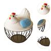 Chicken Egg Basket Countertop Collecting Holder Fresh for Kitchen