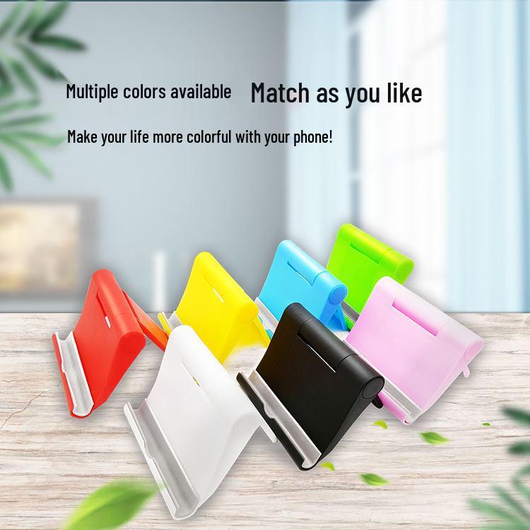 Portable Multi-Angle Rotating Phone Stand - Foldable for Desktop Use