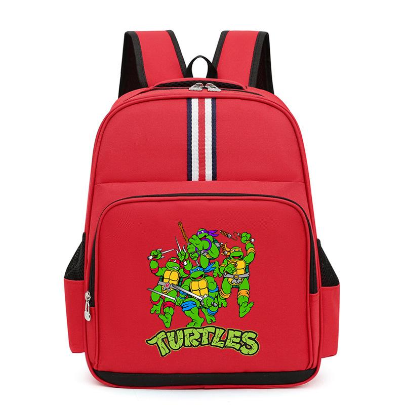 Hot Sale Teenage Mutant Ninja Turtles Cartoon Printed Backpack Elementary and Secondary School Students Outdoor Leisure Large Capacity