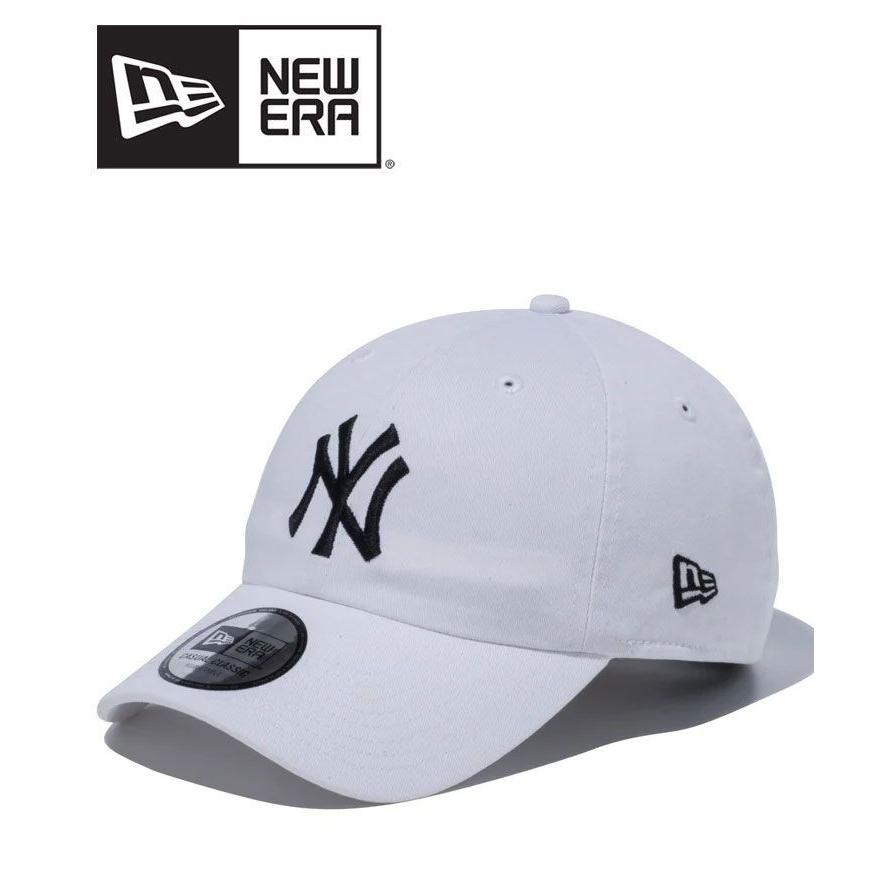Used NEW ERA New Era Cap Men s Women s Casual Classic New York Yankees White Black MLB Low Cap Size Adjustable