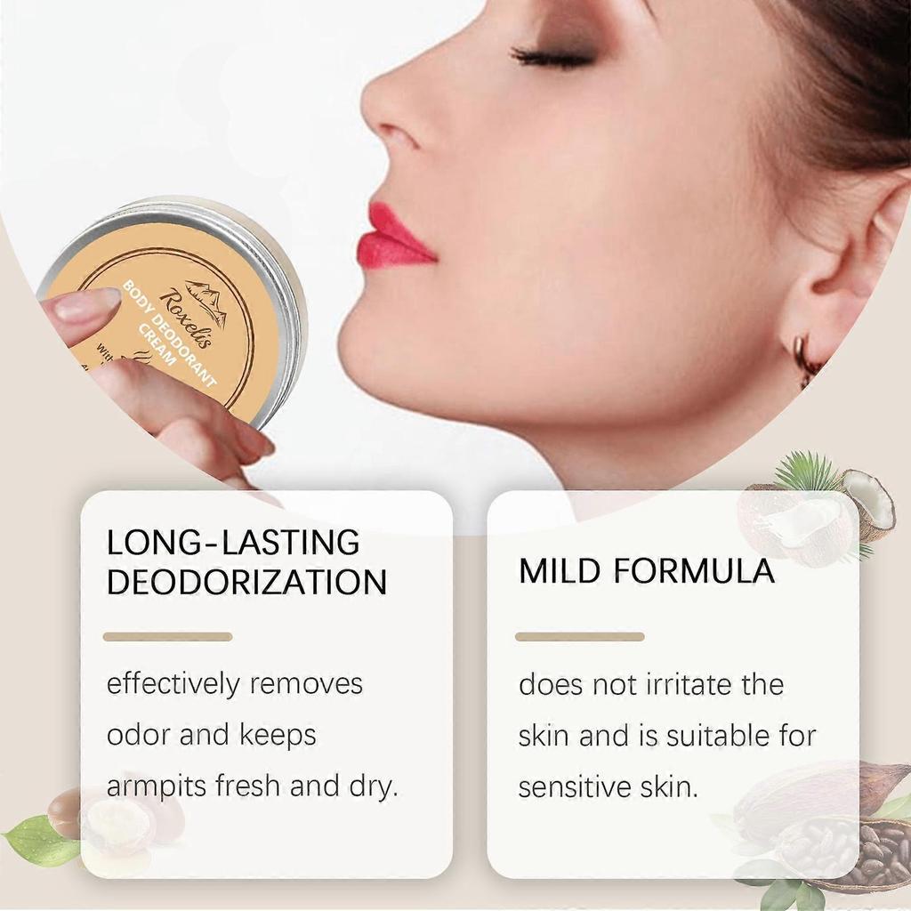 Body Care Cream, Gentle Nourishing Moisturizer, Odor & Fragrance Control ,100g